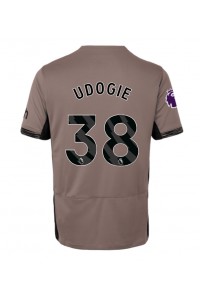 Fotbalové Dres Tottenham Hotspur Destiny Udogie #38 Dámské Třetí Oblečení 2023-24 Krátký Rukáv